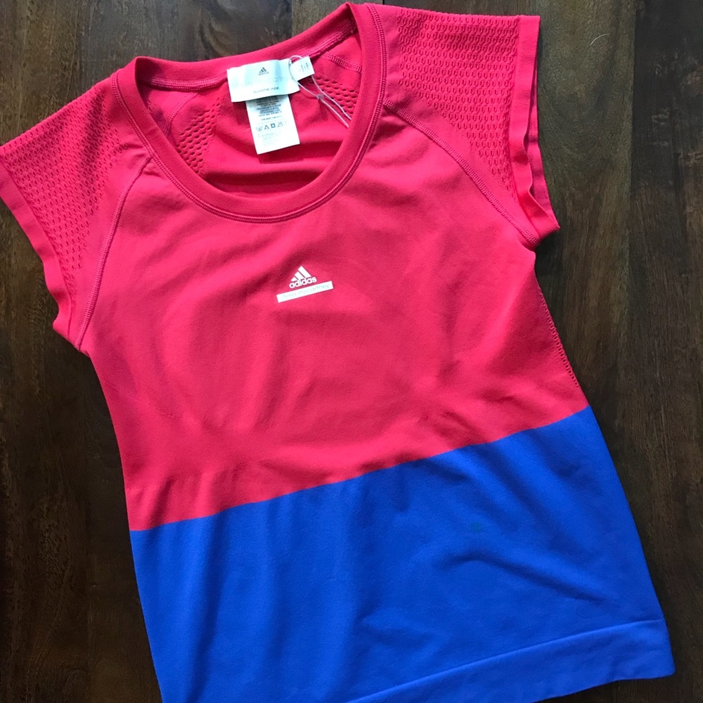 Adidas • Stella McCartney Barricade tee NWOT